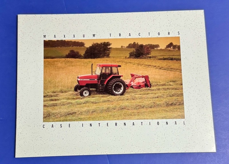 Case International 1992 Maxxum Tractors Brochure 20 Pages