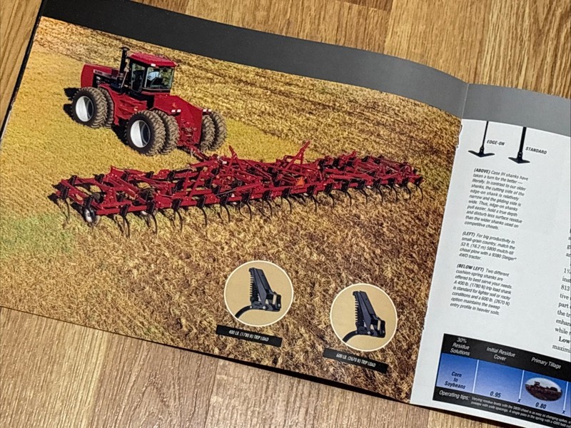 1996 Case International Primary & Seedbed Tillage Equipment Brochure gallery