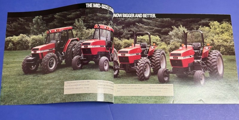 Case International 1992 Maxxum Tractors Brochure 20 Pages gallery