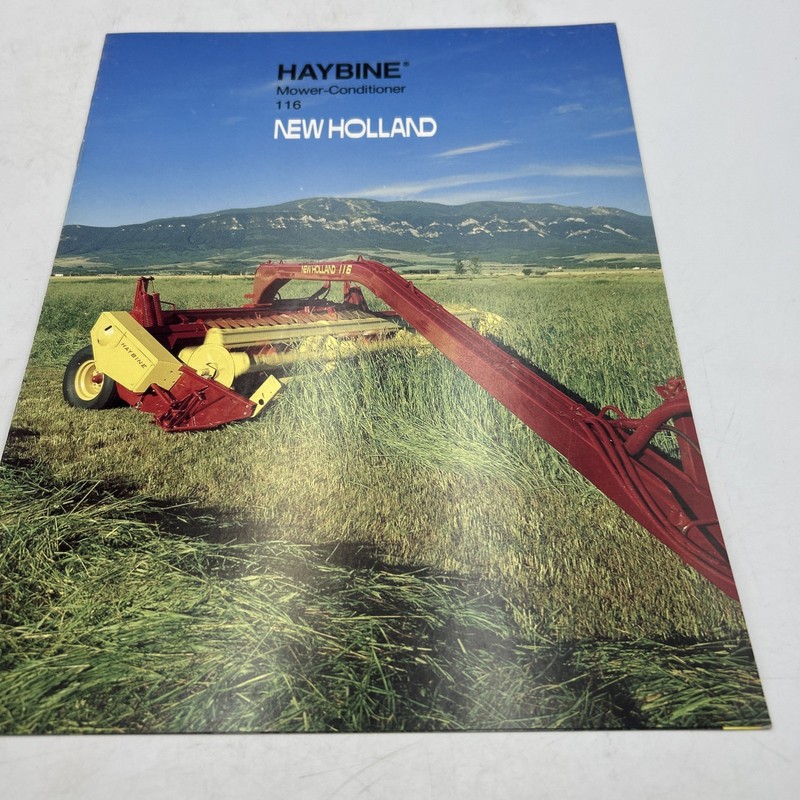 Haybine Mower-Conditioner 116 New Holland