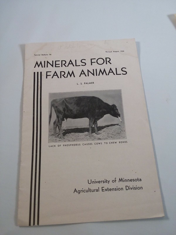 Lot Of Farm Bulletins From the 30s minerals seed directory interest in exports gallery