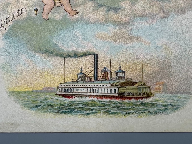 1880s Globe FARM Advertise EMERSON TALCOTT Cultivator 15 DALLAS Texas TRADE CARD gallery