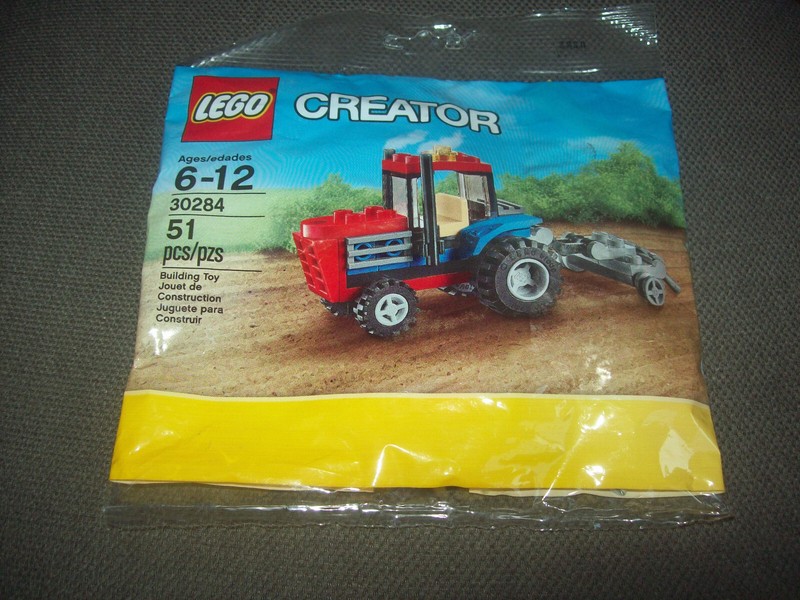 LEGO MODEL FARM # 30284 TRACTOR POLYBAG