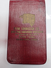 Vintage 1930 – 1931 FYNN Livestock Commission Company Pocket Notebook IOWA