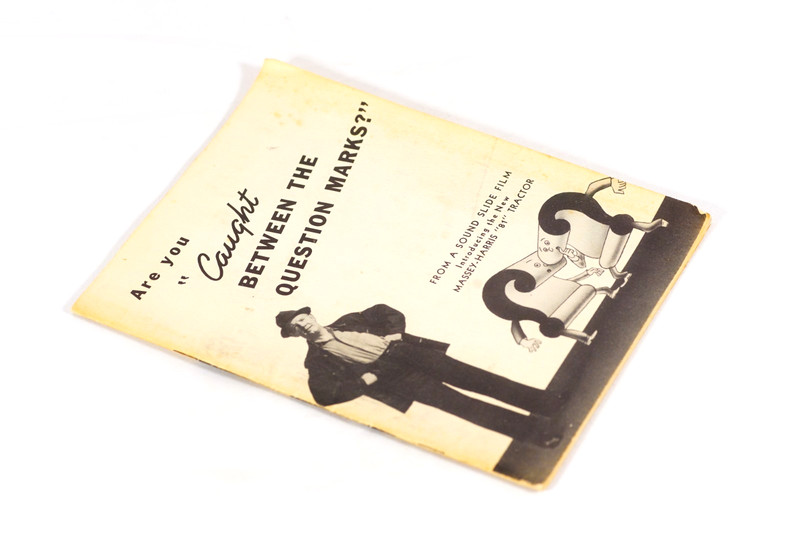 1940s Massey-Harris 81 Tractor Sales Brochure Advertising 326
