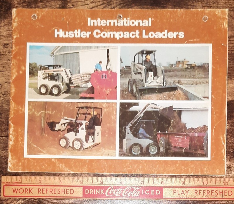 International Harvester Canada Hustler Compact Loaders Buyers Guide Advertising