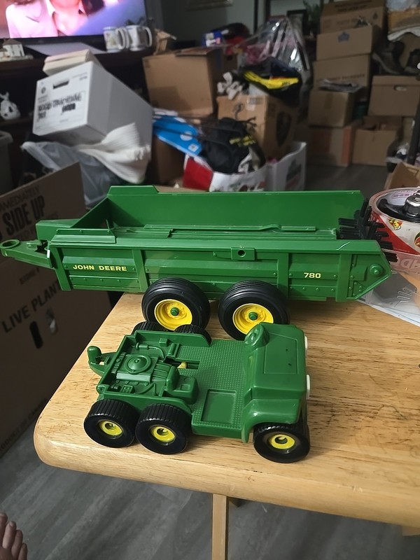 John Deere 780 Manure Spreader.also, John Deere Gator