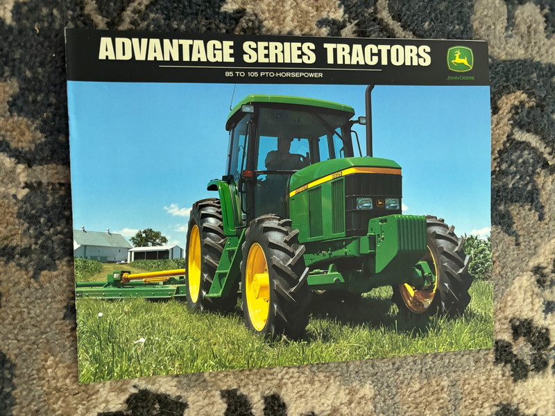 John Deere 6405 6605 7405 Tractor For 2000 Brochure DCPA26