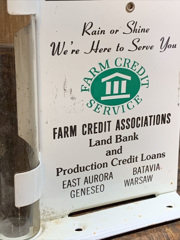 vintage rain gauge farm credit buffalo NY 🦬 gallery