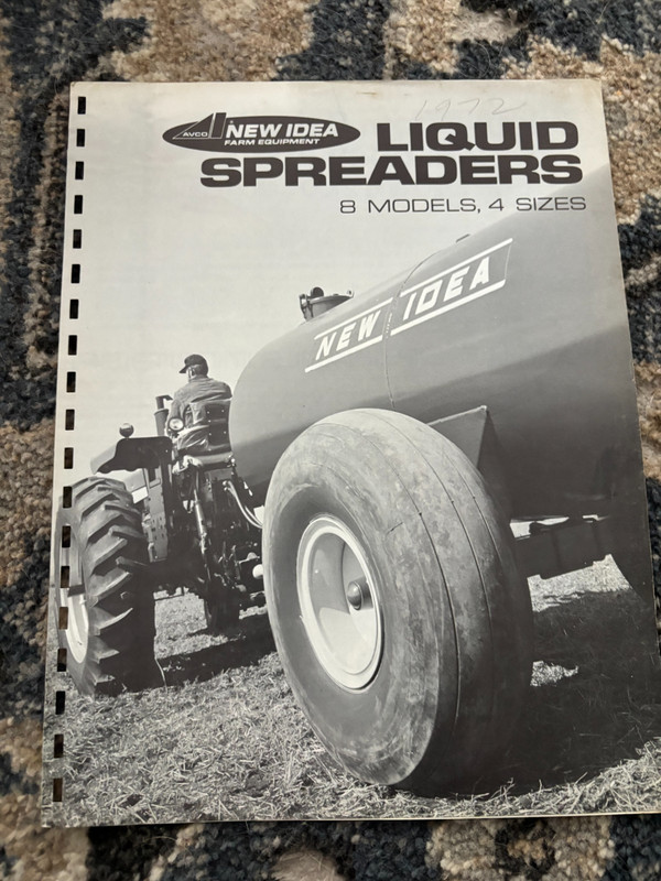 New Idea Liquid Manure Spreader Brochure AMIL26