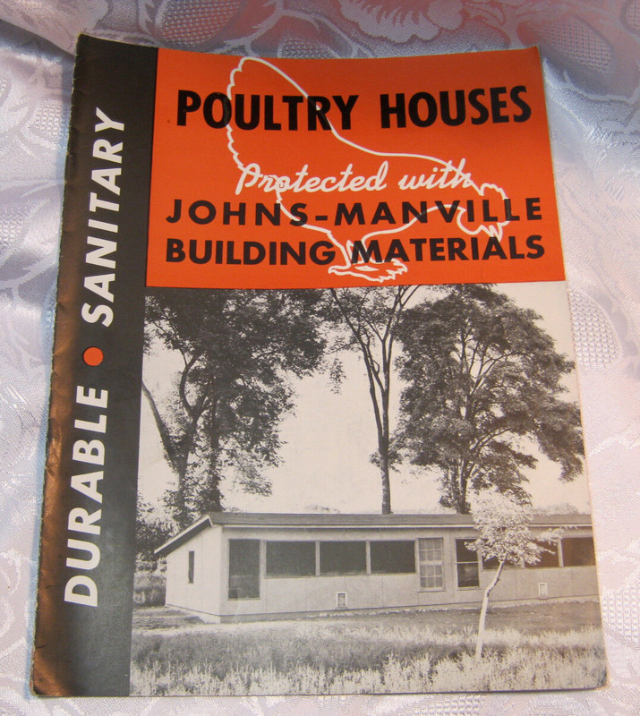 1930’s vintage Poultry Houses Farm vintage farming 14 page booklet brochure