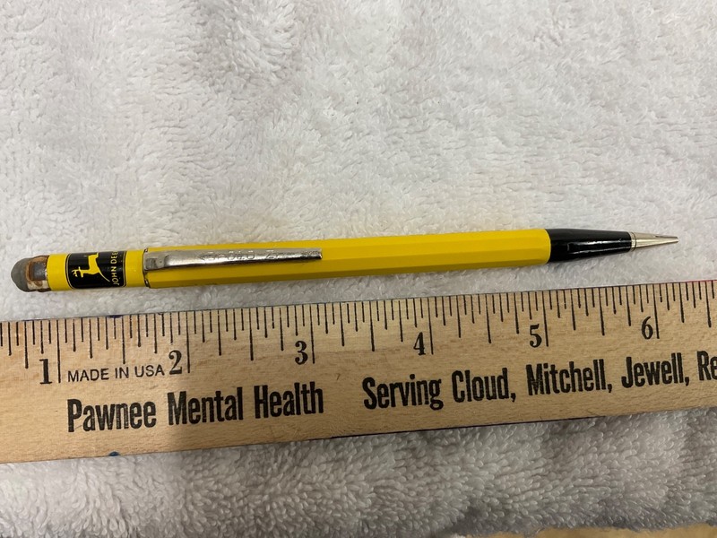 Vintage John Deere Midwest Machinery Inc. Dodge City, Ks. Mechanical Pencil gallery