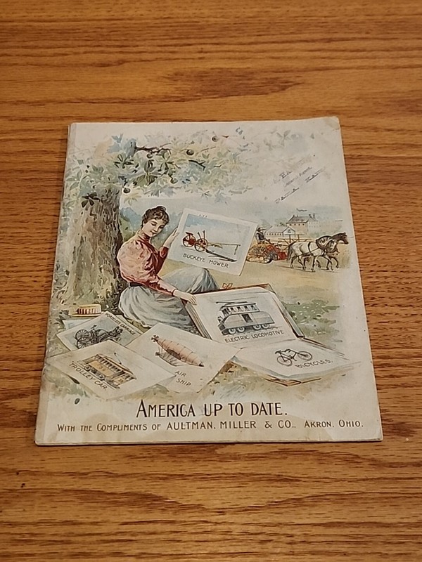 1896 Buckeye Harvesting Machines Aultman Miller Co Catalog Farm Implements