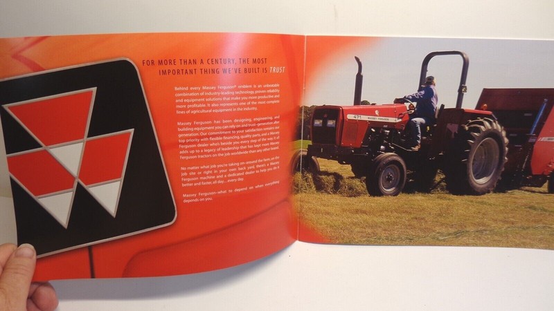 Massey Ferguson 400 Series Tractor Sales Brochure - 20 pages gallery