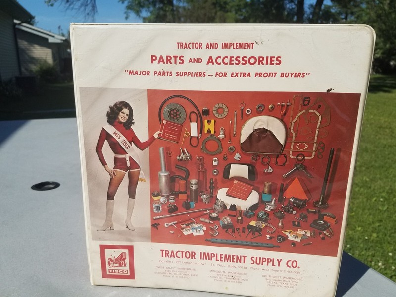 1970s Tractor Implement Supply Co. Parts Book John Deere Ford Allis Chalmers IH