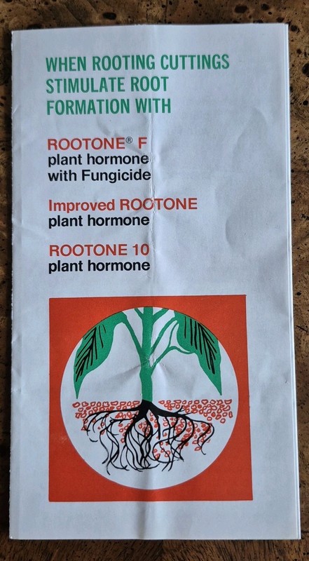 Vintage 1976 Amchem Rootone F Plant Hormone & Fungicide Pamphlet Ephemera