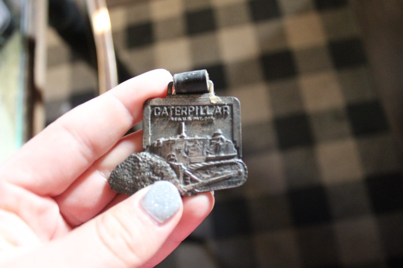 Vintage Beckwith Machinery Caterpillar Equipment Watch Fob, Pittsburgh, PA gallery
