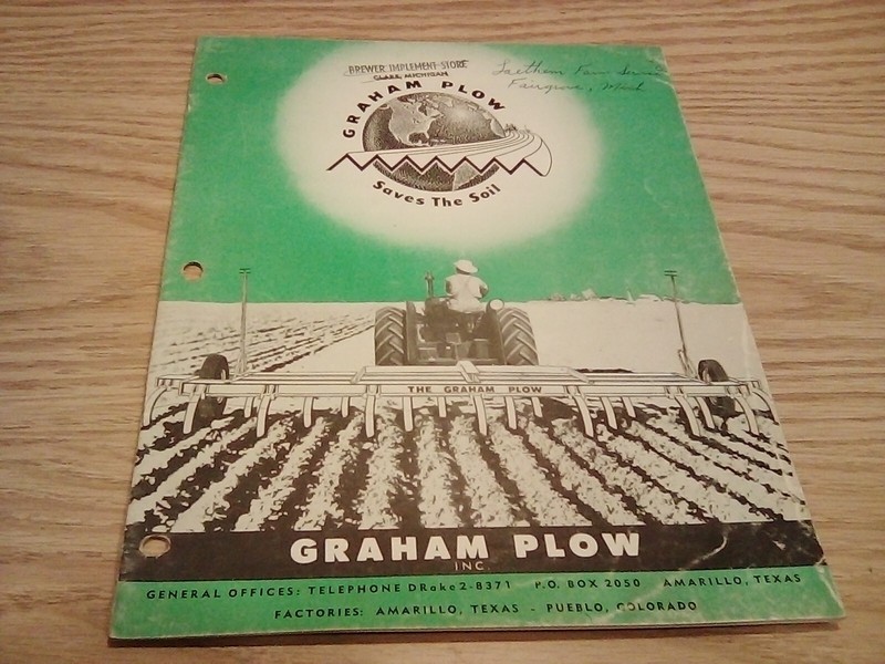 Graham Plow 16 Page Brochure.