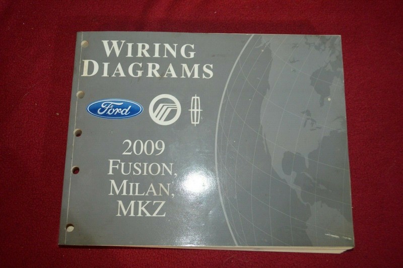 2009 Ford Fusion Mercury Milian Dealer Wiring Diagram Manual WSVA
