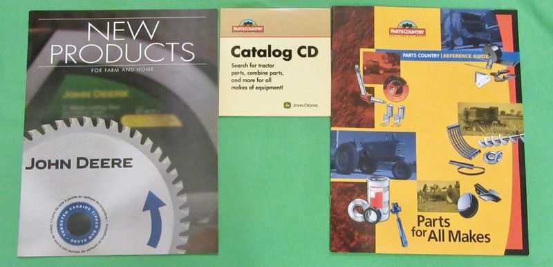 John Deere Parts Country CD & New Products Brochures (2004)
