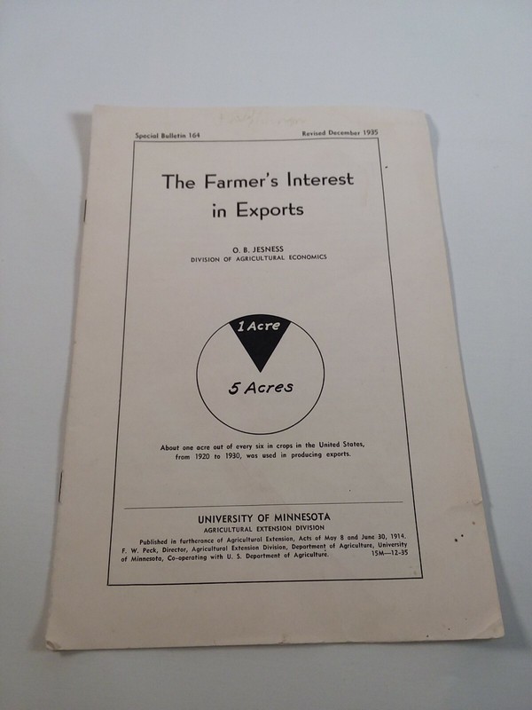 Lot Of Farm Bulletins From the 30s minerals seed directory interest in exports gallery