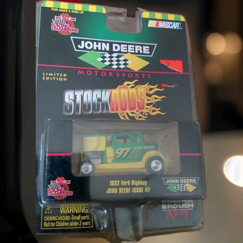 NASCAR John Deere Diecast StockRods 1932 Ford Highboy JOHN DEERE ISSUE #7