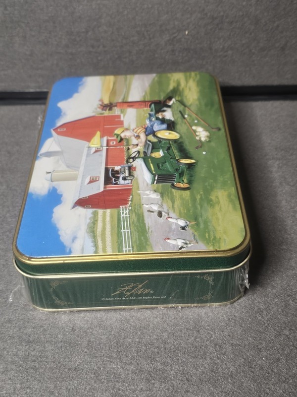 John Deere Collector Series New Golfing Kit In Metal Tin By Zolan Fine Arts LLC gallery