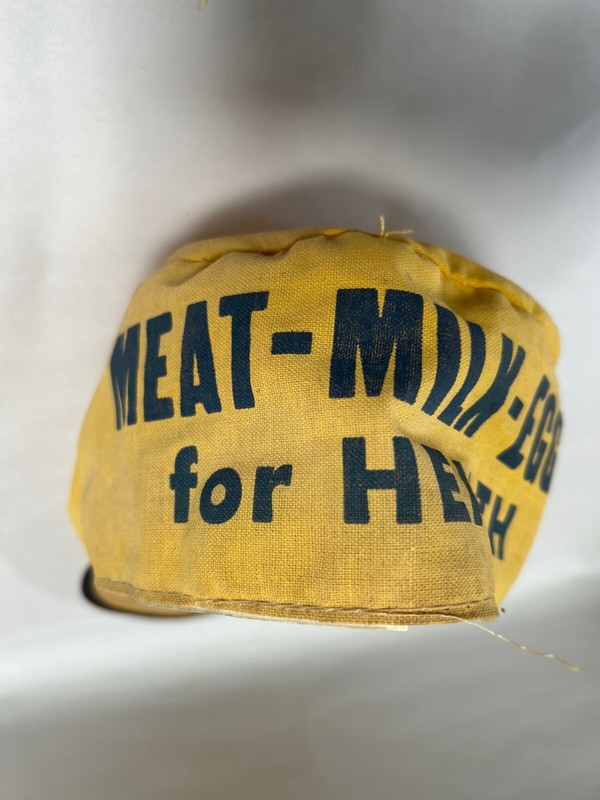 Vtg Wirthmore Feeds Meat Milk Eggs For Health Promotional Advertising Hat (A7) gallery