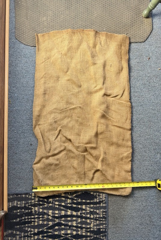 Vntg. King Midas Wheat Middlings 100# Burlap Sack Minneapolis MN Advertising 13 gallery