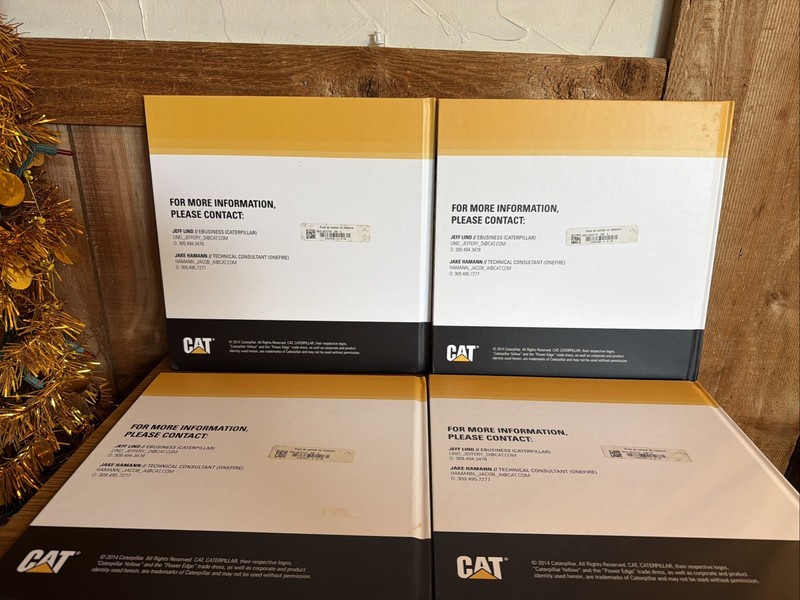 Rare CAT MRG Visual Catalogs 2014 Lot Of 4 Caterpillar Co. gallery