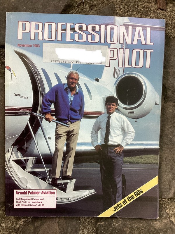 November 1983 Professional Pilot Aviation magazine Arnold Palmer Aviation 116 pg