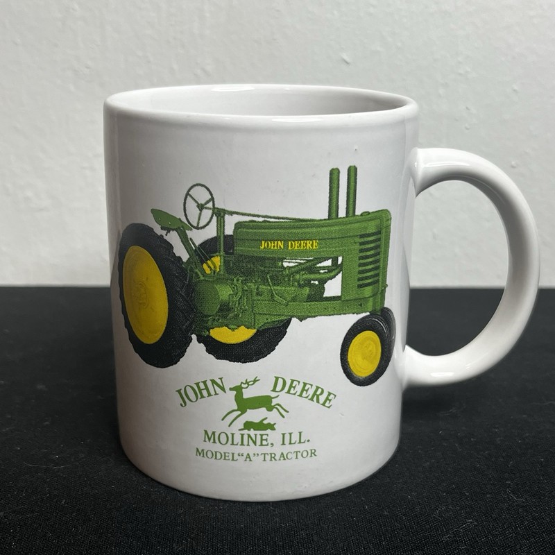 John Deere Coffee Mug Cup Moline, IL Model A Tractor Licensed gallery