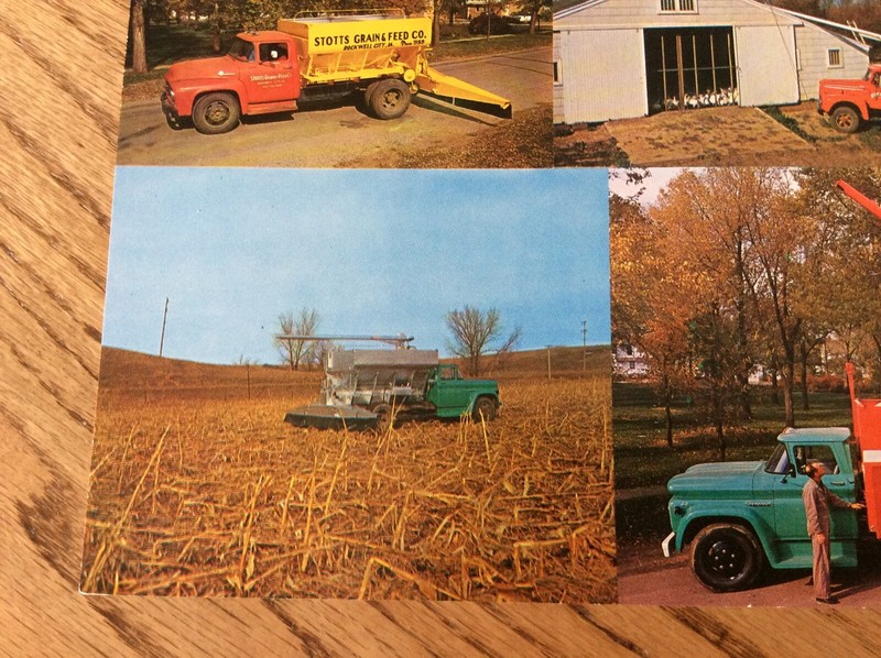 Advertising Stotts Grain Feed Rockwell City Simonsen Quimby Iowa Trucks FAMILY? gallery