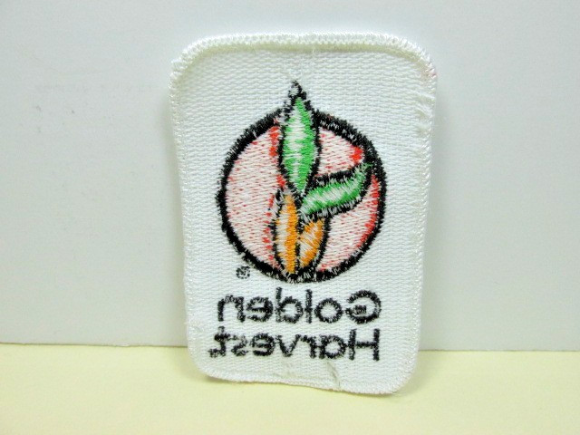 Golden Harvest Patch Vintage Advertising Uniform Patch Farm Collectible gallery