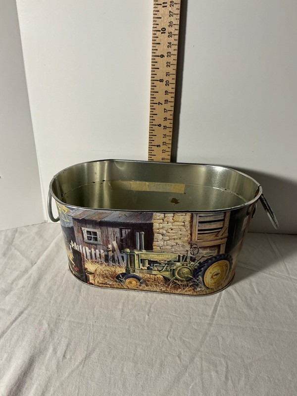 John Deere Planter Metal Pitcher design With handles