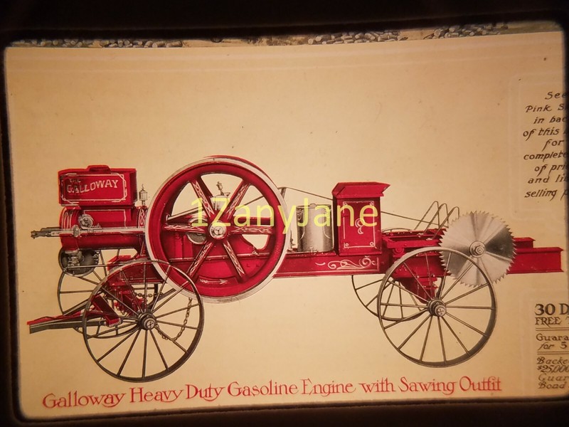 AC2320 35mm Slide of an Allis-Chalmers from MEDIA ARCHIVES GALLOWAY GAS ENGINE