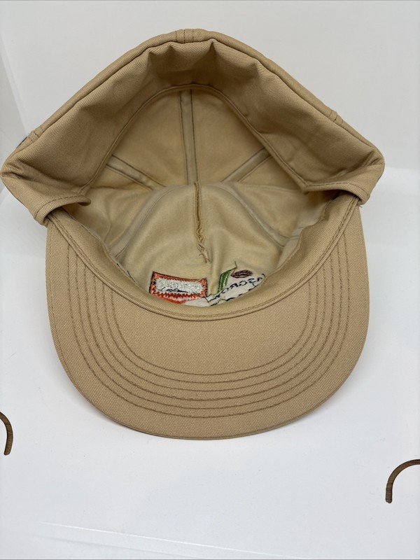 Vintage Asgrow O’s Gold Farming Seed Trappers Fitted Dead stock, Tag Hat Cap gallery