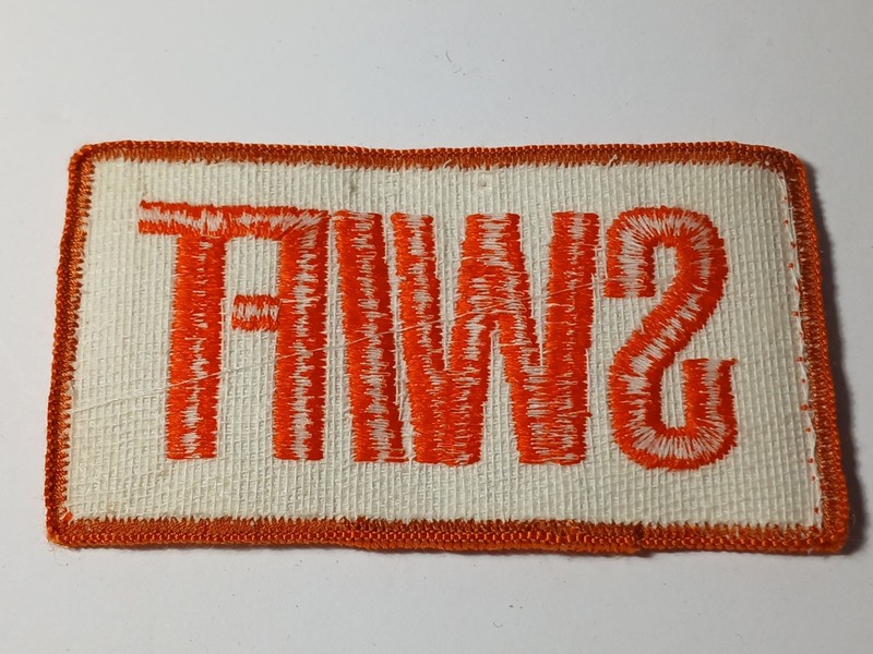 1970s Vtg Swift Fertilizer Swift Patch Iron-On Sew-On Taylor Swift Orange Album gallery