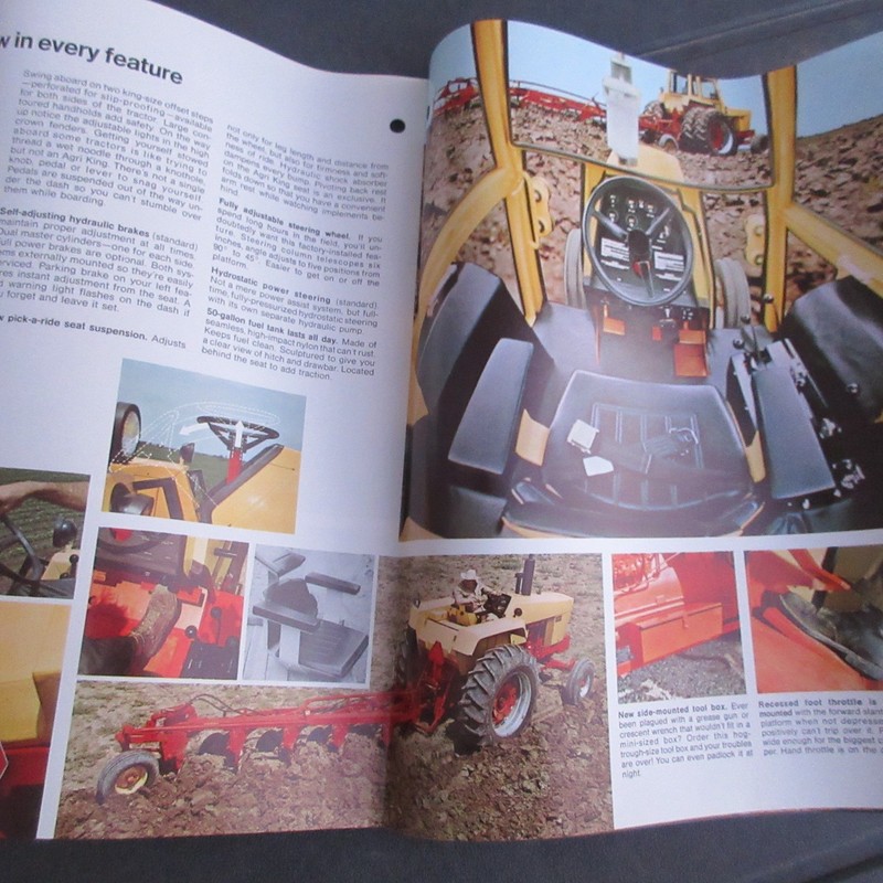 Vintage Case 970 1070 Farm Tractor Sales Brochure 1470 1170 870 770 570 470 gallery