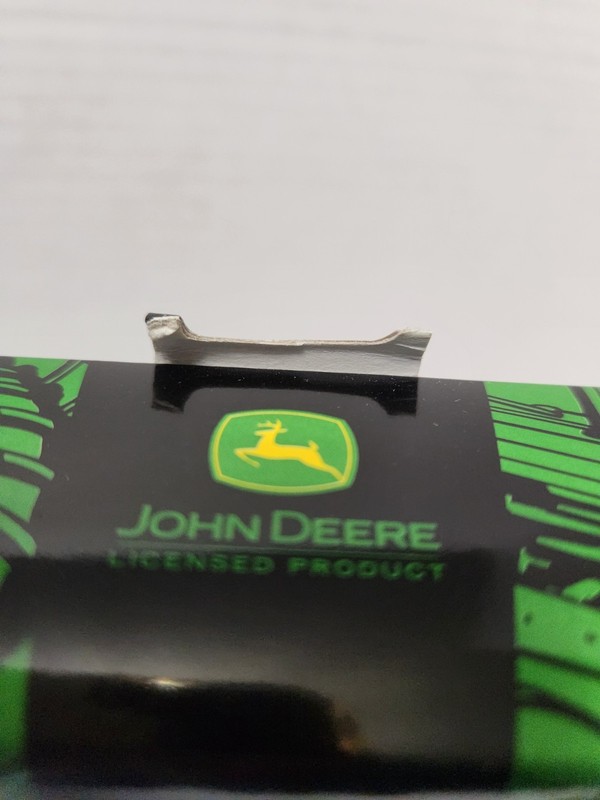 John Deere Enesco 5 pc Miniature Ornaments Farm Barn Windmill 3 Tractors VIntage gallery
