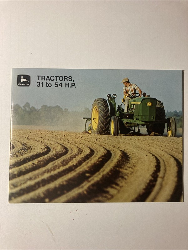 JOHN DEERE 820,1020,1520,2020 TRACTORS 40 PAGES 1960’S SALES BROCHURE