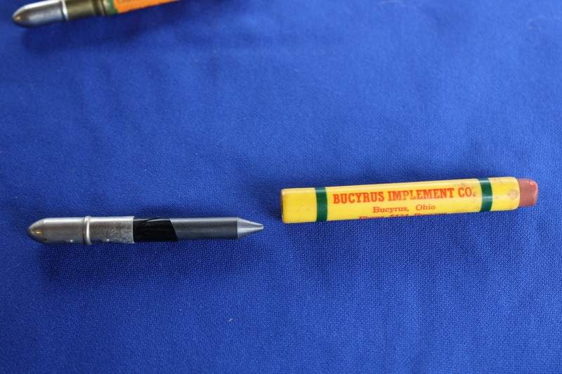 GREAT SHAPE~ 1950s era NEW IDEA FARM EQUIPMENT Old Bullet Pencil from BUCYRUS OH gallery