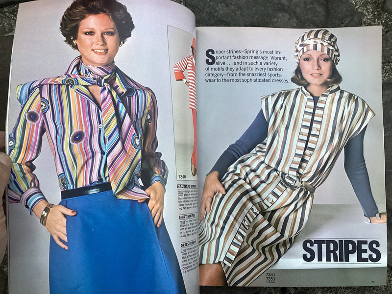 Original Spring 1976 Simplicity Fashion Pattern Clothes Magazine 96 pages gallery