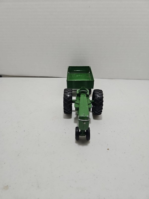 Vintage Ertl John Deere tractor and Lift Gate Wagon gallery