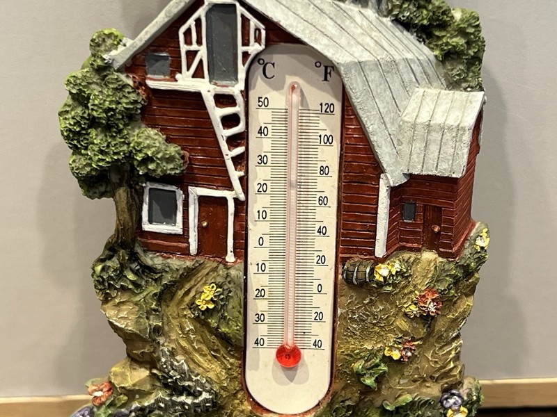 Vintage John Deere Tractors Thermometer 3D Resin Farm Decor Barn VTG (Read) gallery