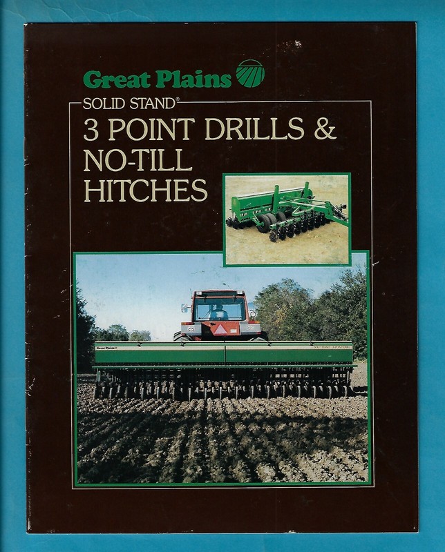 GREAT PLAINS 3 POINT DRILLS & NO-TILL HITCHES 16 PAGE BROCHURE