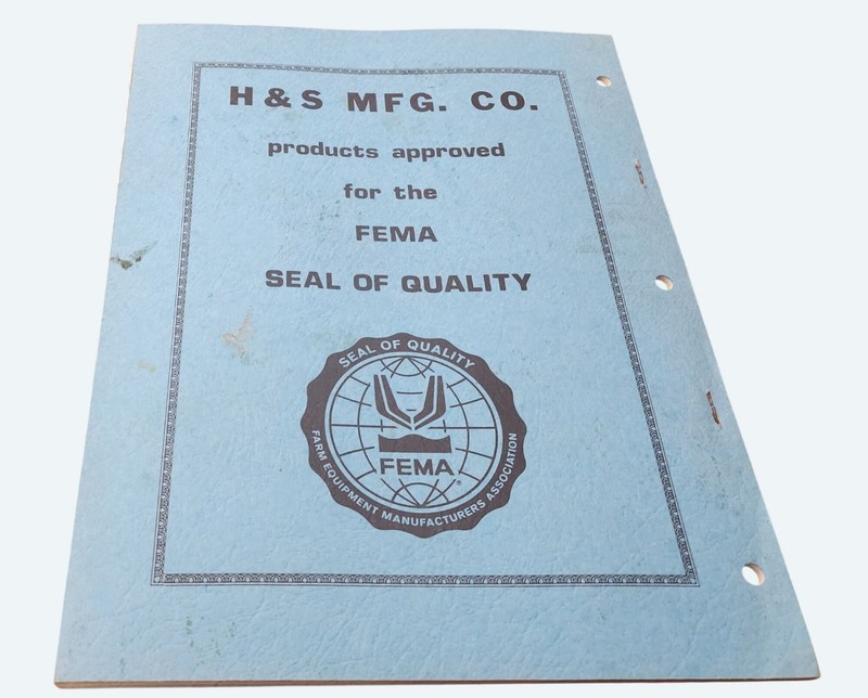 1985 H & S Heavy Duty Manure Spreader Models 180 & 220 Parts & Operators Manual