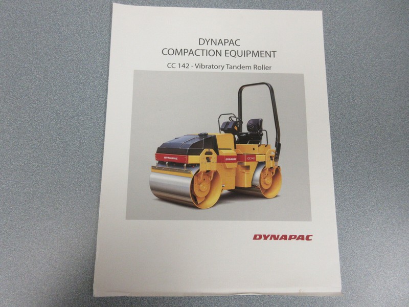 Dynapac CC 142 Roller Compactor Brochure 2 Page