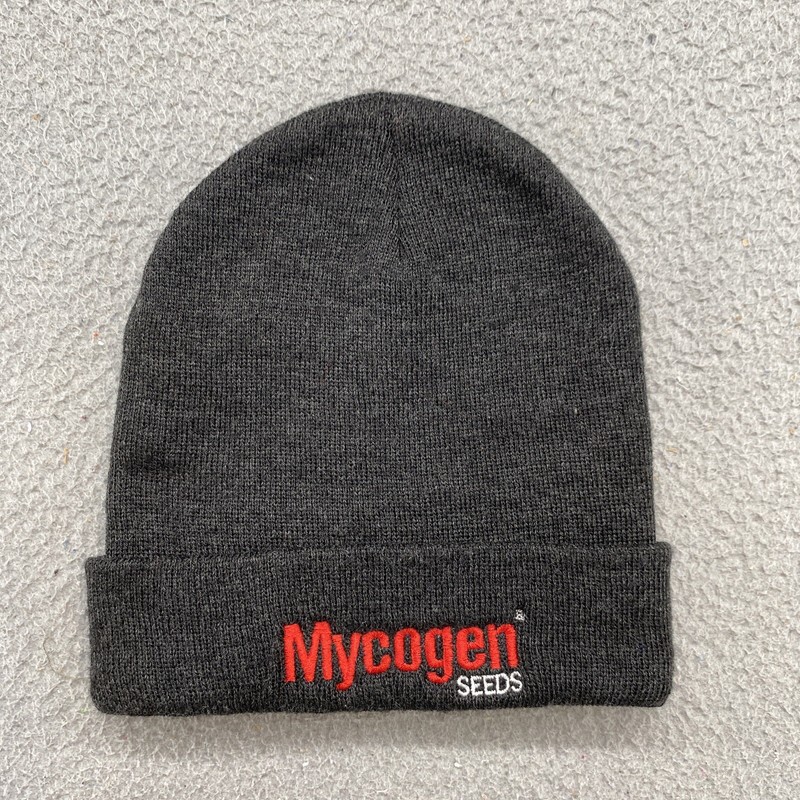 MYCOGEN SEEDS Winter Knit Beanie Hat Cap Embroidered