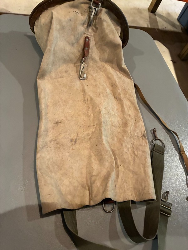 Vintage No.8 Jim Dandy Wenatchee Canvas Fruit Picking Bag Apples Farm Bag